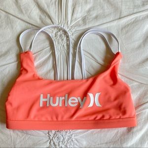 NWT NEON HURLEY SPORTS BRA